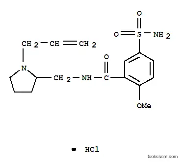 N-[[1-(알릴)-2-피롤리디닐]메틸]-5-(아미노술포닐)-2-메톡시벤즈아미드 모노염산염