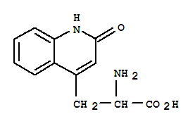 α-Amino-1,2-dihydro-2-oxo-4-quinolinepropanoicacid