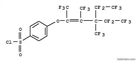p-[[4,4,5,5,5-펜타플루오로-3-(펜타플루오로에틸)-1,2,3-트리스(트리플루오로메틸)펜트-1-에닐]옥시]벤젠술포닐 클로라이드