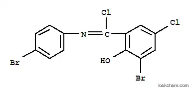 3-브로모-N-(4-브로모페닐)-5-클로로-2-히드록시벤젠카르복스이미도일 클로라이드