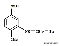 N-[4-메톡시-3-[(페닐메틸)아미노]페닐]아세트아미드