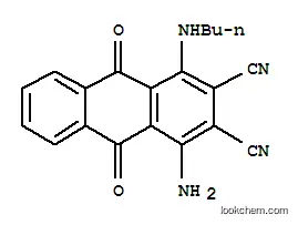 1-アミノ-4-ブチルアミノ-9,10-ジヒドロ-9,10-ジオキソ-2,3-アントラセンジカルボニトリル