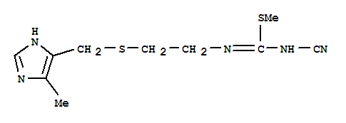 N-Cyano-N-[2-(5-methylimidazole-4-methylthio)ethyl]-S-methylisothiourea
