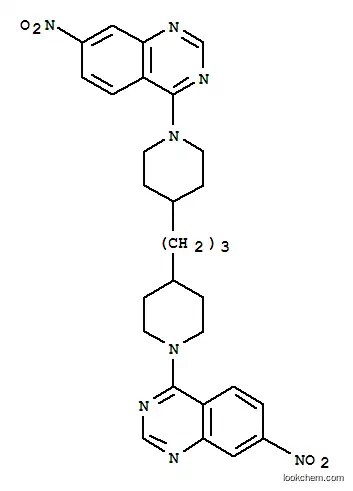 4,4'-[프로판-1,3-디일디(피페리딘-1,4-디일)]비스[7-니트로퀴나졸린]