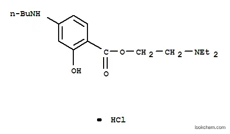 2-(디에틸아미노)에틸 4-(부틸아미노)살리실레이트 모노염산염