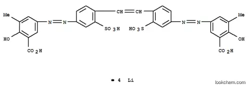 テトラリチウム=5,5′-(2,2′-ジスルホナトスチルベン-4,4′-ジイルジアゾ)ビス(3-メチル-サリチラート)