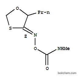 [(4Z)-5-プロピル-1,3-オキサチオラン-4-イリデン]アミノ N-メチルカルバマート