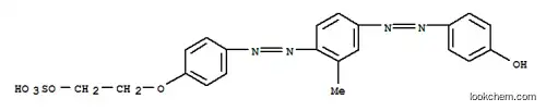 4-[[3-メチル-4-[[4-[2-(スルホオキシ)エトキシ]フェニル]アゾ]フェニル]アゾ]フェノール