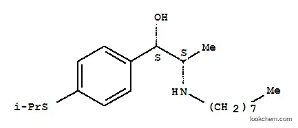 (R *, R *)-4- [이소 프로필 티오]-알파-[1- (옥틸 아미노) 에틸] 벤질 알코올