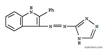 1,2,4-トリアゾール-5-アゾ-3′-(2′-フェニル)インドール