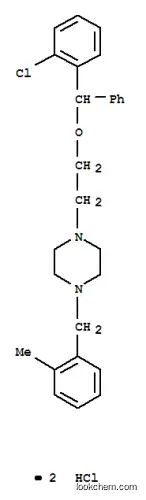 1-[2-[2-クロロフェニル(フェニル)メトキシ]エチル]-4-(2-メチルフェニルメチル)ピペラジン?2塩酸塩