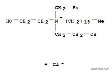 암모늄, 벤질비스(2-히드록시에틸)테트라데실-, 염화물