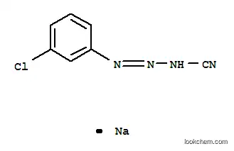 3-(3-クロロフェニル)トリアゼン-1-カルボニトリル/ナトリウム,(1:1)