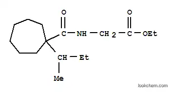 N-[[1-(1-メチルプロピル)シクロヘプチル]カルボニル]グリシンエチル