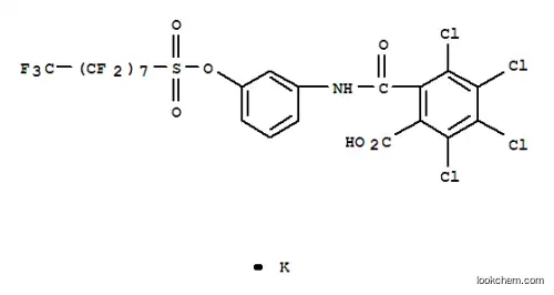 칼륨 2,3,4,5-테트라클로로-6-[[[3-[[(헵타데카플루오로옥틸)술포닐]옥시]페닐]아미노]카르보닐]벤조에이트