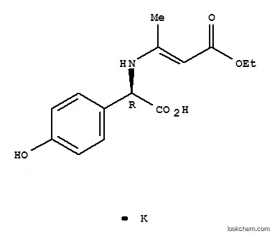 D-α-(4-ヒドロキシフェニル)-α-(2-エトキシカルボニル-1-メチルビニルアミノ)酢酸カリウム