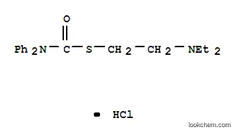 S- [2- (디 에틸 아미노) 에틸] 디 페닐 디티 오 카르 바 메이트 모노 히드로 클로라이드