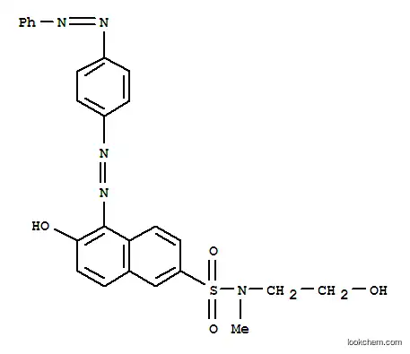 6-ヒドロキシ-N-(2-ヒドロキシエチル)-N-メチル-5-[4-(フェニルアゾ)フェニルアゾ]-2-ナフタレンスルホンアミド