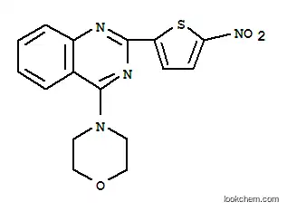 4-MORPHOLINO-2-(5-NITRO-2-THIENYL)퀴나졸린