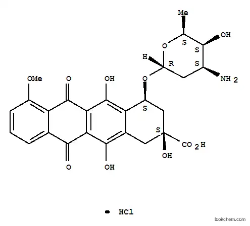 8-데스아세틸-8-카르복시 다우노루비신 염산염