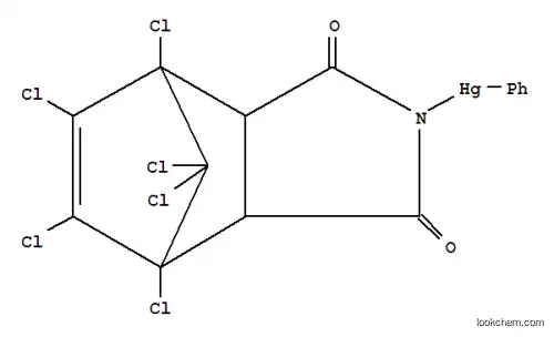 {1,7,8,9,10,10-ヘキサクロロ-3,5-ジオキソ-4-アザトリシクロ[5.2.1.02,6]デカ-8-エン-4-イル}(フェニル)水銀