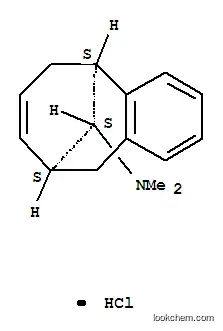 rel-(11R*)-5,6,9,10-テトラヒドロ-N,N-ジメチル-5α*,9α*-メタノベンゾシクロオクテン-11-アミン?塩酸塩