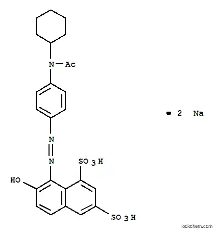 8-[[4-(아세틸시클로헥실아미노)페닐]아조]-7-히드록시나프탈렌-1,3-디술포네이트이나트륨