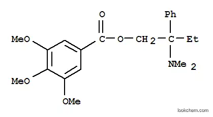 2-(디메틸아미노)-2-페닐부틸 (-)-3,4,5-트리메톡시벤조에이트