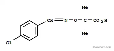 알파-((4- 클로로 벤질 리덴 아미노) 옥시) 이소 부티르산