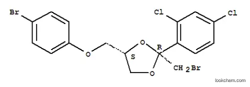 rel-2α*-(ブロモメチル)-4α*-[(4-ブロモフェノキシ)メチル]-2-(2,4-ジクロロフェニル)-1,3-ジオキソラン