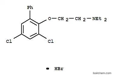에탄아민, 2-((3,5-디클로로(1,1'-비페닐)-2-일)옥시)-N,N-디에틸-, 브롬화수소산염