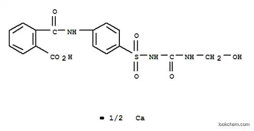 ビス[2-[[[4-[[[[(ヒドロキシメチル)アミノ]カルボニル]アミノ]スルホニル]フェニル]アミノ]カルボニル]安息香酸]カルシウム