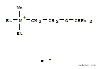 2-(ジフェニルメトキシ)-N,N-ジエチル-N-メチルエタンアミニウム?ヨージド