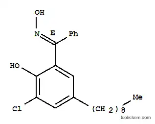 (E)-(3-クロロ-2-ヒドロキシ-5-ノニルフェニル)フェニルケトンオキシム