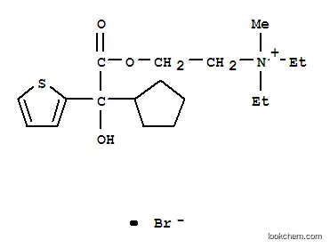 2-(알파-사이클로펜틸-알파-2-티에닐글리콜로일옥시)에틸디에틸(메틸)암모늄 브로마이드