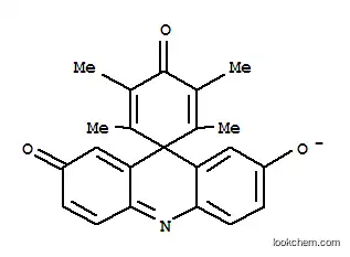 2',3',5',6'-テトラメチル-2,4'-ジオキソ-2H-スピロ[アクリジン-9,1'-シクロヘキサン]-2',5'-ジエン-7-オラート