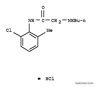 2- (부틸 아미노) -N- (2- 클로로 -6- 메틸페닐) 아세트 아미드 모노 하이드로 클로라이드