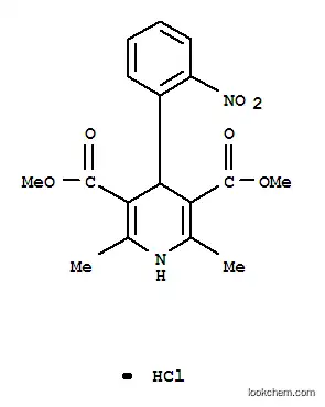 1,4-ジヒドロ-2,6-ジメチル-4-(2-ニトロフェニル)-3,5-ピリジンジカルボン酸ジメチル?塩酸塩