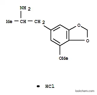 3-메톡시-4,5-메틸렌디옥시암페타민염산염