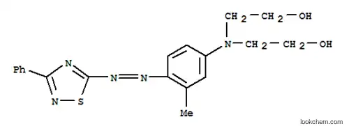 2,2′-[[3-メチル-4-[(3-フェニル-1,2,4-チアジアゾール-5-イル)アゾ]フェニル]イミノ]ビスエタノール
