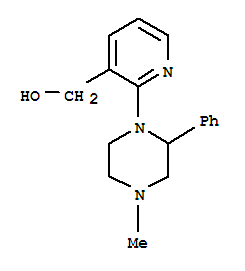 1-(3-Hydroxymethylpyridin-2-yl)-4-methyl-2-phenylpiperazine