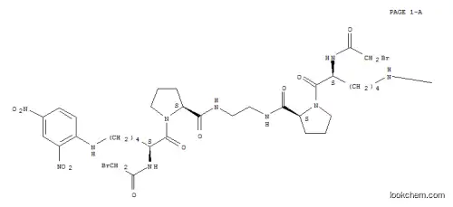 비스(알파-브로모아세틸-엡실론-2,4-디니트로페닐리실프롤린)에틸렌디아민