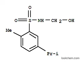 N-(히드록시메틸)-2-메틸-5-프로판-2-일-벤젠술폰아미드