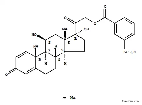 프레드니솔론 21-(3-나트륨-술포벤조에이트)