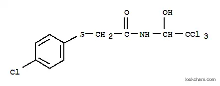 2-(4-클로로페닐)술파닐-N-(2,2,2-트리클로로-1-히드록시-에틸)아세트아미드 e