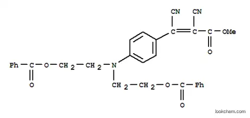 메틸 3-[4-[비스[2-(벤조일옥시)에틸]아미노]페닐]-2,3-디시아노아크릴레이트