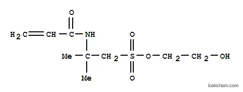 2-ヒドロキシエチル 2-メチル-2-(プロパ-2-エンアミド)プロパン-1-スルホナート