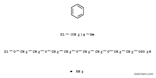 암모늄 2-[2-[2-[2-(노닐페녹시)에톡시]에톡시]에톡시]에틸 설페이트