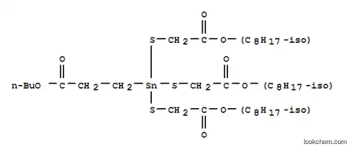 3-[トリス[[2-[(6-メチルヘプチル)オキシ]-2-オキソエチル]チオ]スタンニル]プロパン酸ブチル