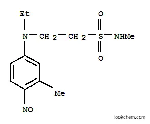 2-[エチル(3-メチル-4-ニトロソフェニル)アミノ]-N-メチルエタンスルホンアミド